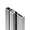 Select-Hinges Select-Hinges: 85" Geared Full Surface Hinge - 1/16" Door Inset - Narrow Frame - Alum SLH-57-85-CL-SD